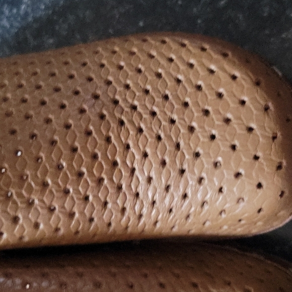 Wooden Sweeden Kids Clogs Bergs Mans Toffeln brown perforated leather new - Picture 7 of 16